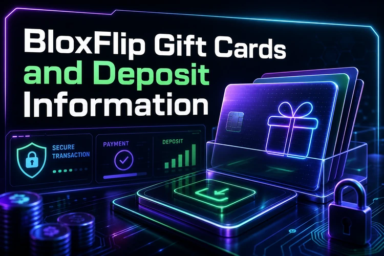 BloxFlip Gift Cards and Deposit Information